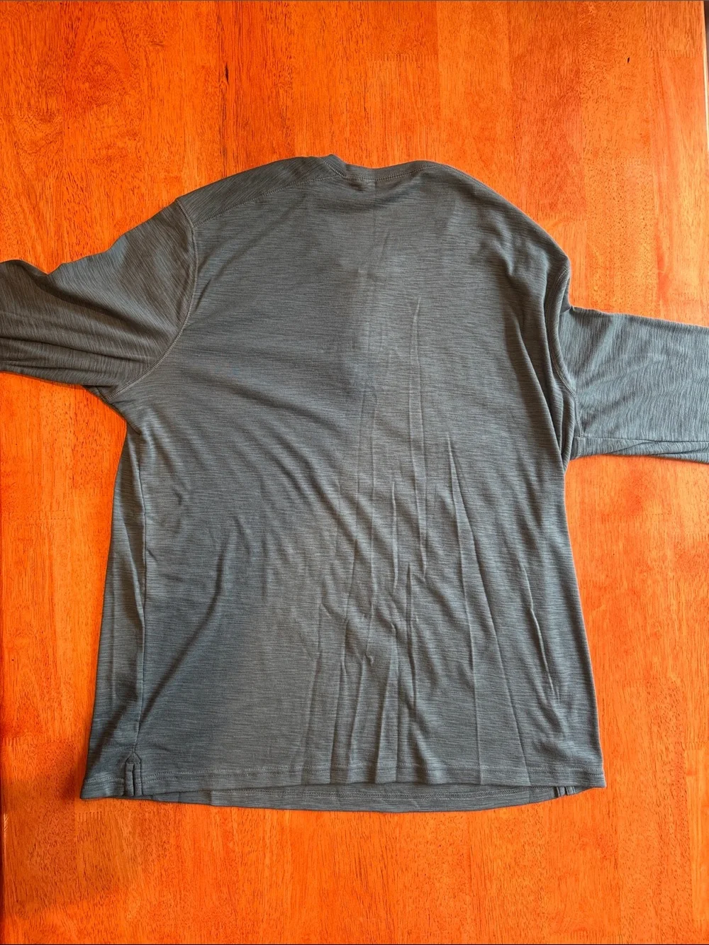 NWT Apt. 9 Men's Long Sleeve Henley - Teal Blue Size XL - Picture 5 of 5
